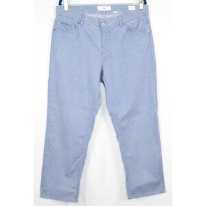 BRAX Cooper Fancy Cotton Regular Fit Straight Leg Pants Blue Men’s 36/28